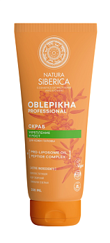 Oblepikha Siberica шампунь скраб для кожи головы облепиховый 200 мл
