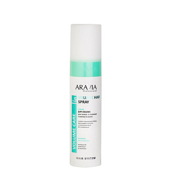 Aravia Professional Спрей для объема для тонких и склонных к жирности волос Volume Hair Spray 250 мл