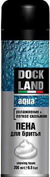 Dockland пена для бритья aqua 200мл