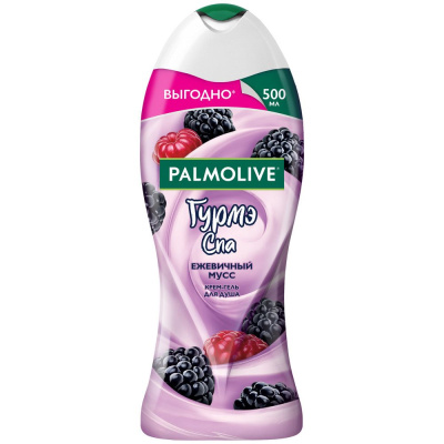 Palmolive гурмэ спа крем гель для душа ежевичный мусс 500 мл