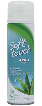 Гель для бритья женский Soft Touch by Arko Sensitive Skin, 200 мл