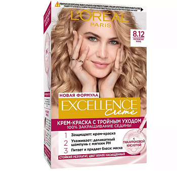 L'oreal Excellence 8.12 мистический