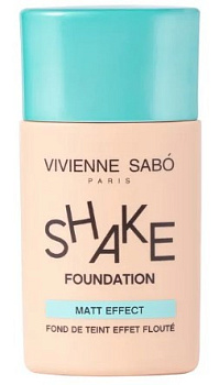 Vivienne Sabo тональный крем матирующий shakefoundation matt  тон 04