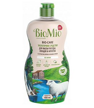BioMio средство для мытья посуды без запаха Bio-Care 450мл