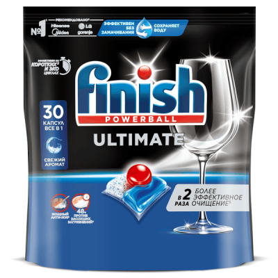 Finish капсулы для посудомоечный машин 1 30 шт