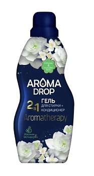 Aroma Drop гель для стирки Aromatherapy Жасмин и ветивер 2в1 1л