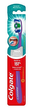 Colgate зубная щетка 360 Суперчистота средней жёсткости