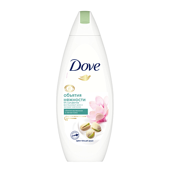 Dove гель для душа фисташковый крем и магнолия 250 мл