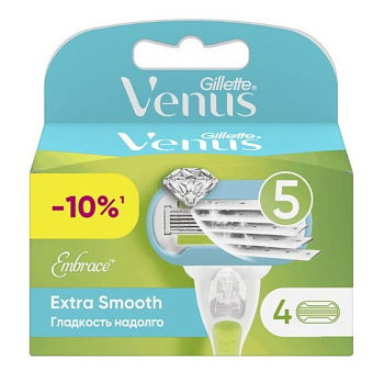 Venus Embrace кассеты для бритья сменные 4шт