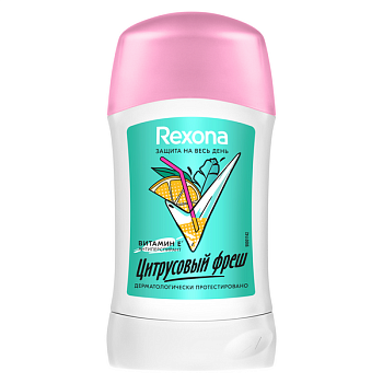 Rexona део стик цитрусовый фреш 40 мл