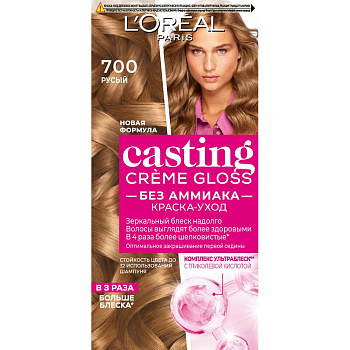 Casting creme gloss краска уход для волос оттенок 700 русый