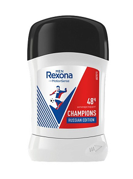 Rexona Men антиперспирант-дезодорант карандаш Champions 50мл