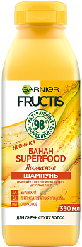 Fructis шампунь SuperFood банан 350мл