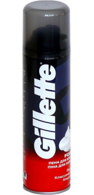 Пена для бритья GILLETTE 200мл (классическая)