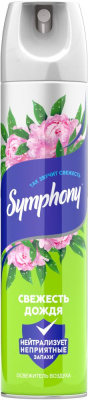 Symphony освежитель воздуха свежесть дождя 300 мл