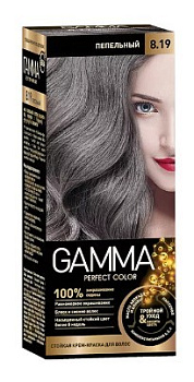 Gamma Perfect Color стойкая крем-краска тон 8.19 Пепельный