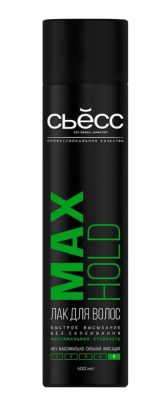 Съёсс max лак для волос максимальная фиксация 400 мл