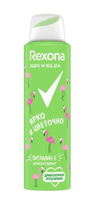 Rexona антиперспирант-дезодорант спрей Ярко и цветочно 150мл