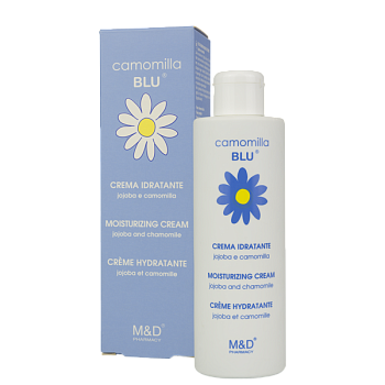 Camomilla Blu крем для тела для чувствительной кожи для взрослых и детей 0+ moisturizing cream jojoba and chamomile 200мл