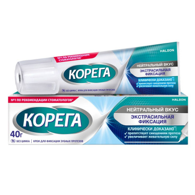 Корега нейтральный вкус крем 40 г Уценка