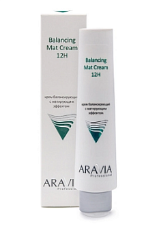 Aravia Professional Крем балансирующий с матирующим эффектом для лица Balancing Mat Cream 100 мл
