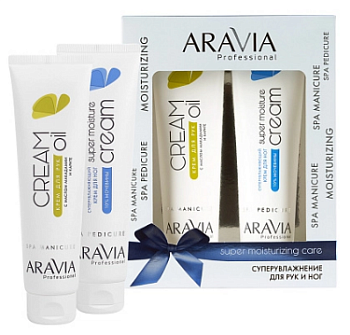 ARAVIA Professional набор кремов суперувлажнение для рук и ног super moisturizing care