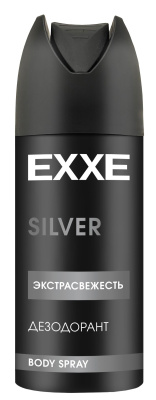 EXXE men дезодорант аэрозоль silver 150 мл