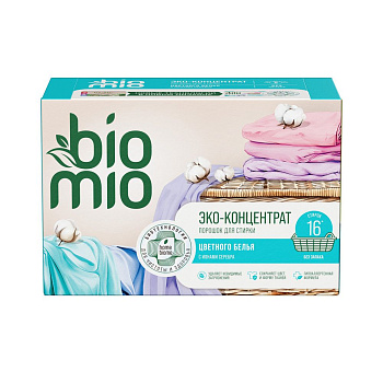 BioMio bio universal универсальный стиральный порошок color whites 500 г