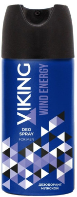 Viking дезодорант спрей для мужчин wind energy 150 мл