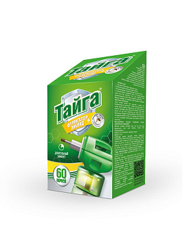 Тайга комплект фумигатор жидкостной наполнитель от комаров