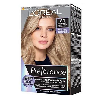 L'oreal Preference cool blonds 8.1 copenhagen 950