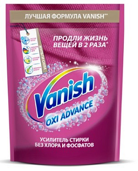 Ваниш oxi advance пятновыводитель для цветного белья 400г