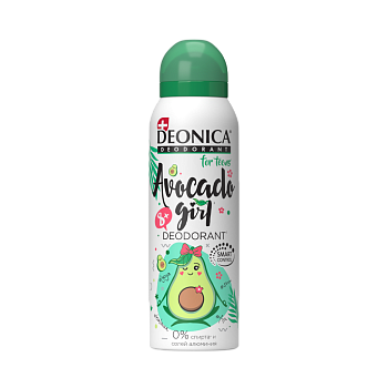 Deonica for teens дезодорант avocado girl 125 мл спрей