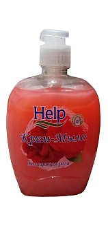 Help жидкое мыло болгарская роза 500г с дозатором