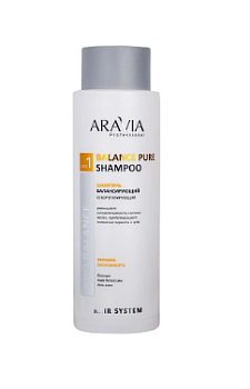 Aravia Professional Шампунь балансирующий себорегулирующий Balance Pure Shampoo 400 мл