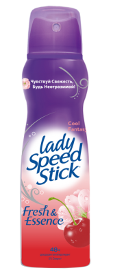 Lady Speed Stick дезодорант спрей Fresh Essence Цветок вишни 150мл