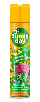 Sunny Day освежитель воздуха летний дождь  300 см3
