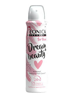 Deonica for teens дезодорант dream & beauty 150 мл спрей
