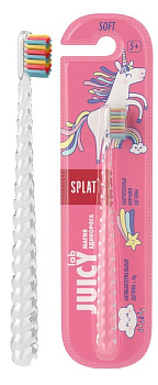 Splat зубная щетка Магия единорога Juicy Lab прозрачная 5+