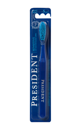 President зубная щётка sensitive  мягкая