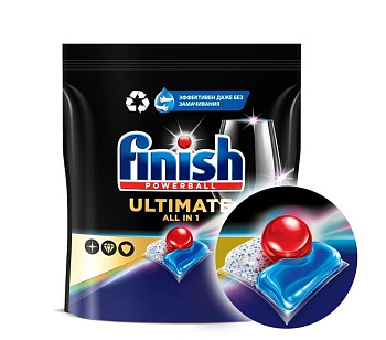 Finish капсулы для посудомоечный машин Ultimate All in 1 44шт
